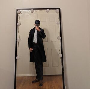 Men's H&M Premium Selection Black Car Coat